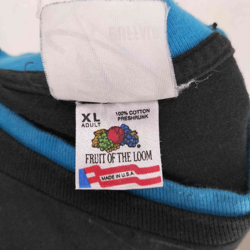 フルーツオブザルーム FRUIT OF THE LOOM BUFFAL 90S USA製 アニマルプリント S/S カットソー メンズ XL