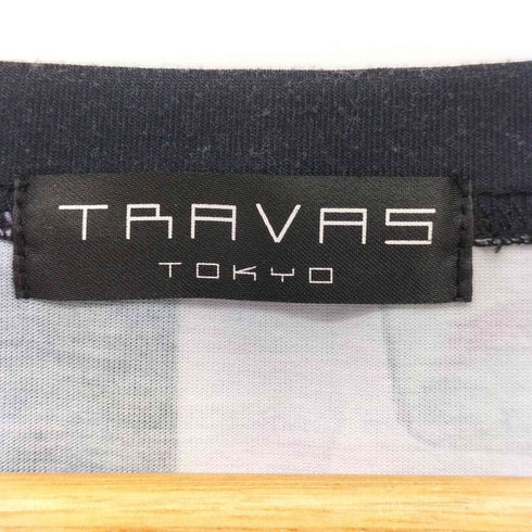 トラヴァストウキョウ TRAVAS TOKYO グラフィック プリント クルーネックTシャツ レディース