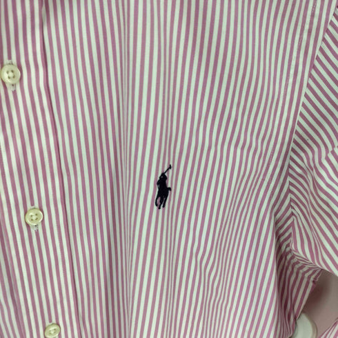ポロラルフローレン POLO RALPH LAUREN CUSTOM FIT / DRESS SHIRT ホリゾンタルカラー ドレスシャツ メンズ 37-80 / 175 96A