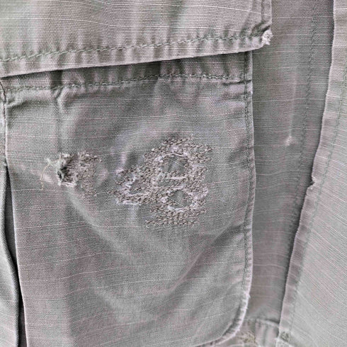 ユーエスアーミー U.S. ARMY 60s 69年会計 4th Jungle Fatigue Jacket ジャングルファティーグジャケット メンズ SMALL-SHORT