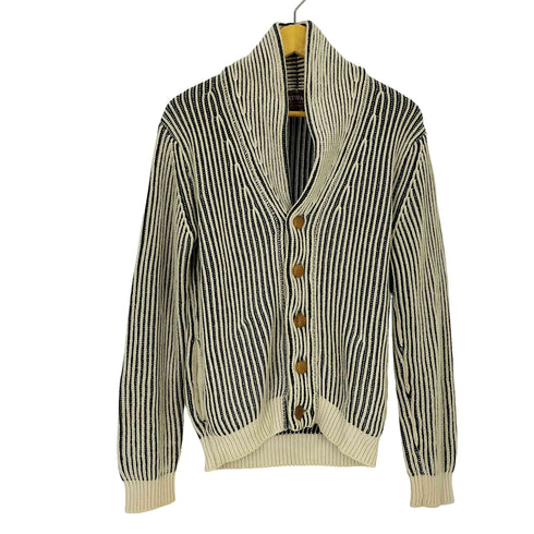 DREW&CO イタリア製 SHAWL CARDIGAN COAST ショールカラーコットンニット メンズ
