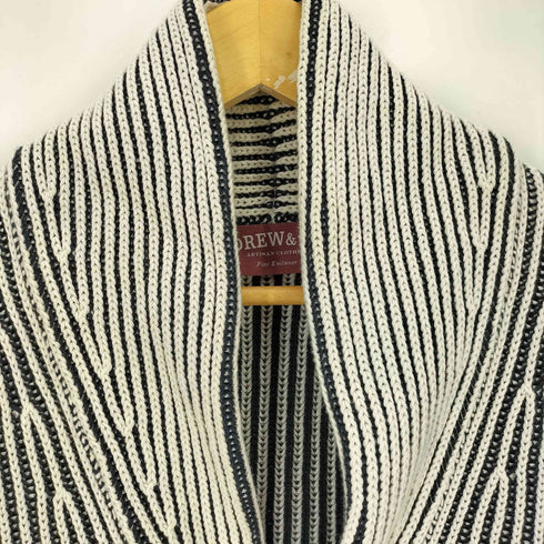 DREW&CO イタリア製 SHAWL CARDIGAN COAST ショールカラーコットンニット メンズ