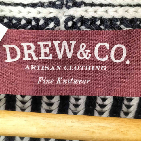 DREW&CO イタリア製 SHAWL CARDIGAN COAST ショールカラーコットンニット メンズ