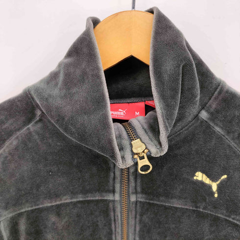 プーマ PUMA ベロアトラックジャケット ジャージ レディース JPN:M