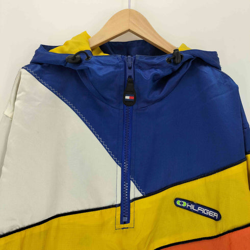 トミーヒルフィガー TOMMY HILFIGER 90s SPECIAL EDITION マルチカラーアノラックパーカー メンズ M