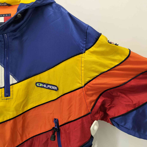 トミーヒルフィガー TOMMY HILFIGER 90s SPECIAL EDITION マルチカラーアノラックパーカー メンズ M