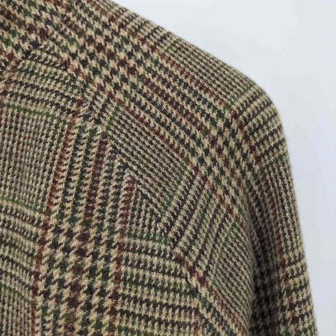 バラクータ BARACUTA ガンクラブチェック ウール ダブルジップ G-9 スイングトップ ハリントンジャケット メンズ UK:42