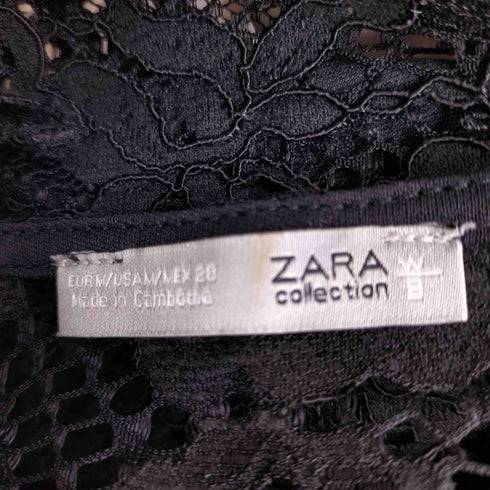 ザラ ZARA レースブラウス レディース JPN:M