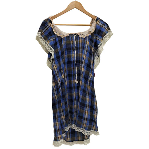 シェリーラファム Cherir la femme レース チェック ワンピース レディース JPN:M