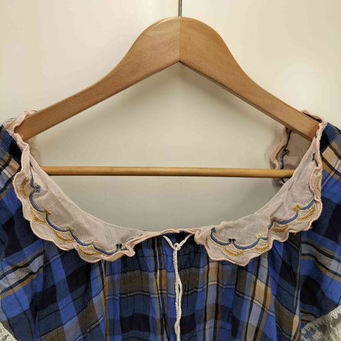 シェリーラファム Cherir la femme レース チェック ワンピース レディース JPN:M