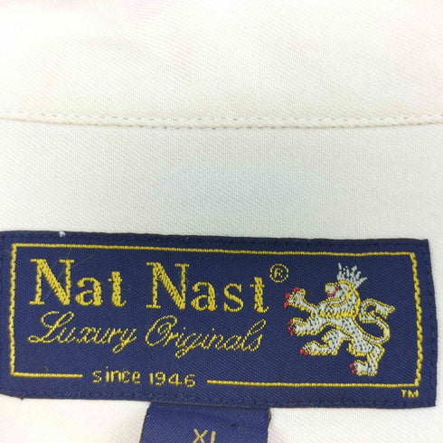 ナットナスト NAT NAST 90s シルクオープンカラーシャツ メンズ XL
