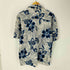 クイックシルバー Quiksilver 00S 総柄 フラワー パターン S/S 開襟 オープンカラー シャツ メンズ