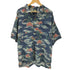 トミーバハマ Tommy Bahama 90-00S OLD レーヨン 100% 総柄 フラワー ハイビスカス S/S 開襟 オープンカラー アロハ シャツ メンズ import:XL