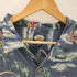 トミーバハマ Tommy Bahama 90-00S OLD レーヨン 100% 総柄 フラワー ハイビスカス S/S 開襟 オープンカラー アロハ シャツ メンズ import:XL