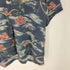 トミーバハマ Tommy Bahama 90-00S OLD レーヨン 100% 総柄 フラワー ハイビスカス S/S 開襟 オープンカラー アロハ シャツ メンズ import:XL