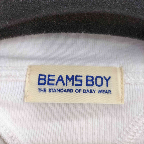 ビームスボーイ BEAMS BOY カットオフ Vネック カーディガン レディース