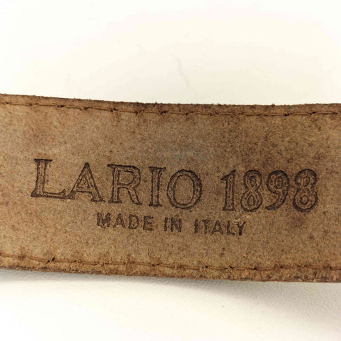 LARIO 1898 イタリア製 デザインレザーベルト レディース 75/90