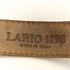 LARIO 1898 イタリア製 デザインレザーベルト レディース 75/90