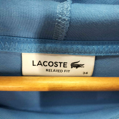 ラコステ LACOSTE ワイド&クロップドフードスウェット レディース JPN:34
