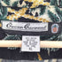Qcean Gurrent 90-00S OLD レーヨン 100% ヤシの木 フラワー パイナップル 総柄 S/S 開襟 オープンカラー アロハ シャツ メンズ import:XL