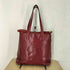 ヒロフ HIROFU real leather Hロゴ トートバッグ レディース