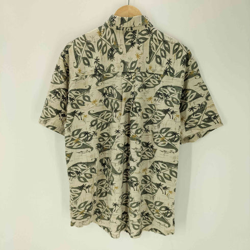 スマー SUMMA 90-00S OLD 絹 シルク 100% 総柄 S/S シャツ メンズ import:M