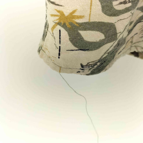 スマー SUMMA 90-00S OLD 絹 シルク 100% 総柄 S/S シャツ メンズ import:M