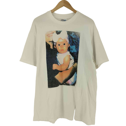 ヘインズ Hanes 90s USA製 ベイビーフォトプリントTシャツ メンズ XL