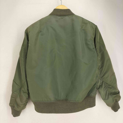 ビームス BEAMS 裏地キルティング MA-1 フライトジャケット レディース import:XS