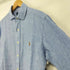 ポロラルフローレン POLO RALPH LAUREN CUSTOM FIT ポニー刺繍 リネン100 長袖シャツ メンズ 14.5