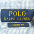 ポロラルフローレン POLO RALPH LAUREN CUSTOM FIT ポニー刺繍 リネン100 長袖シャツ メンズ 14.5