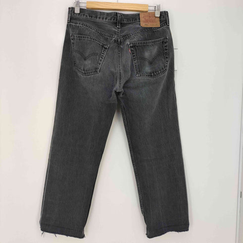 リーバイス Levis 00s 02年製造 USA製 後染め ボタン裏刻印553 2501 ボタンフライ ストレートデニム メンズ W33L31