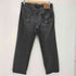 リーバイス Levis 00s 02年製造 USA製 後染め ボタン裏刻印553 2501 ボタンフライ ストレートデニム メンズ W33L31