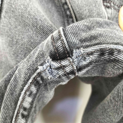 リーバイス Levis 00s 02年製造 USA製 後染め ボタン裏刻印553 2501 ボタンフライ ストレートデニム メンズ W33L31