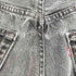 リーバイス Levis 00s 02年製造 USA製 後染め ボタン裏刻印553 2501 ボタンフライ ストレートデニム メンズ W33L31