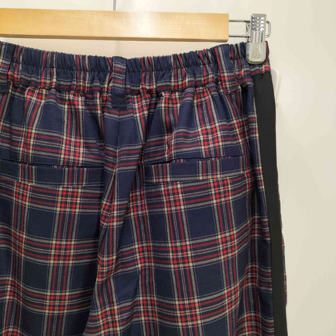 LiSA ROY reflect overjoy サイドライン切替チェックパンツ レディース JPN:S