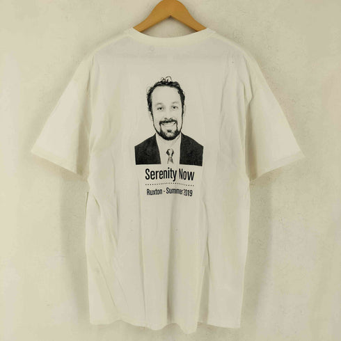 ヘインズ Hanes 両面フォトプリントTシャツ メンズ XL