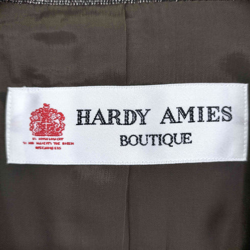ハーディエイミス HARDY AMIES ステッチデザイン ジャケット スラックスパンツ ウール混 セットアップ レディース 9