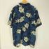 チェロキー Cherokee 90-00S OLD 絹 シルク 100% フラワー ハイビスカス 総柄 S/S アロハ シャツ メンズ import:XL
