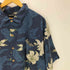 チェロキー Cherokee 90-00S OLD 絹 シルク 100% フラワー ハイビスカス 総柄 S/S アロハ シャツ メンズ import:XL