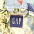 ギャップ Gap 00S 00SS 紺タグ OLD ヤシの木 サーフ 総柄 S/S 開襟 オープンカラー アロハ シャツ メンズ import:XL