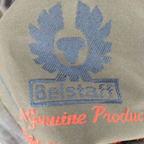 ベルスタッフ Belstaff リネン100% サイドアジャスター コーティング モーターサイクルジャケット メンズ import:L