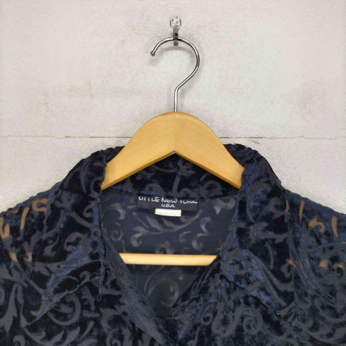 LITTLE NEW YORK USA製 シースルーシャツ レディース JPN:S