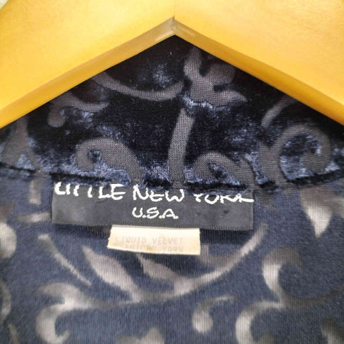 LITTLE NEW YORK USA製 シースルーシャツ レディース JPN:S