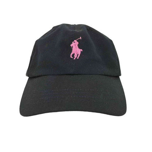 ラルフローレン RALPH LAUREN USA製 PINKPONY刺繍 ベースボールキャップ レディース ONE SIZE