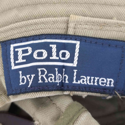 ポロバイラルフローレン Polo by RALPH LAUREN USED加工 バケットハット サファリハット レディース