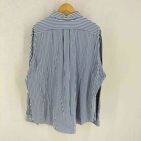 ラルフローレン RALPH LAUREN 90s CLASSIC FIT コットン ストライプ ボタンダウンシャツ メンズ XXL
