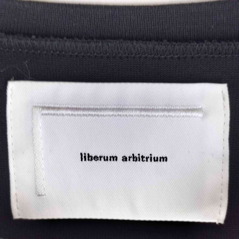 LIBERUM ARBITRIUM コットン無地Tシャツ メンズ