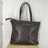 faux leather フェイク レザー リボン付 トートバッグ レディース
