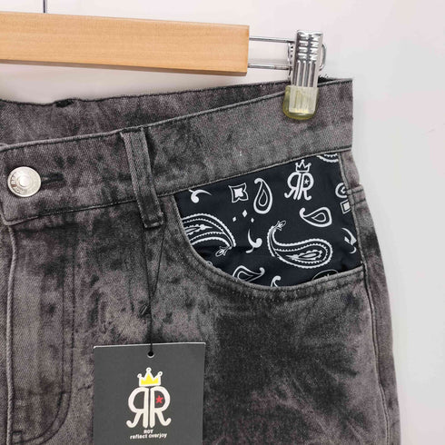 LiSA ROY reflect overjoy ブリーチデニムパンツ レディース JPN:L